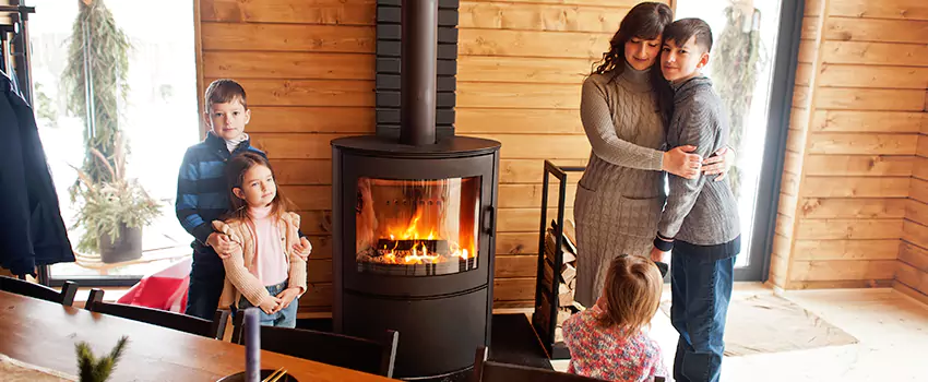 Morso Cast Iron Fireplace Insert Installation in Allendale, Michigan