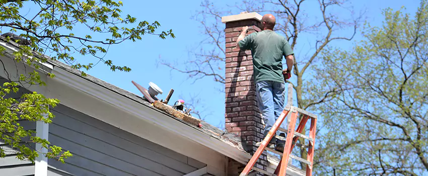 himney Crown Repair in Allendale, Michigan